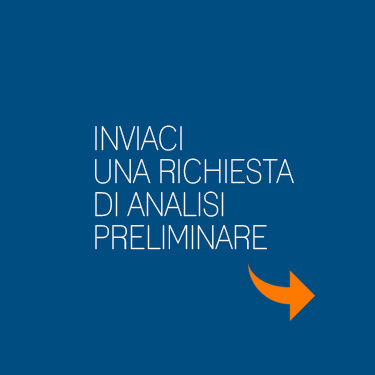 Inviaci una richiestadi analisi preliminare